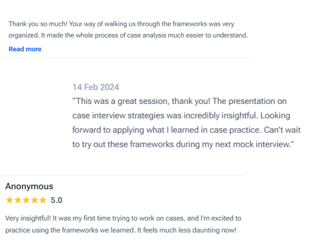Feedback coach Ian